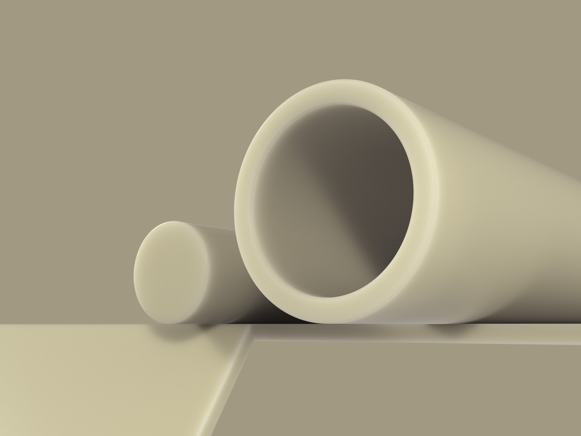 Semitron® ESD 225 POM plastic stock shapes